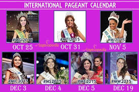 Here are a few pillars of physical attraction: International Beauty Pageant Calendar For The Year 2015 Angelopedia Beauty Pageant Pageant Beauty