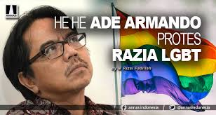 Ade armando marah dituduh buzzer: He He Ade Armando Protes Razia Lgbt Annas Indonesia