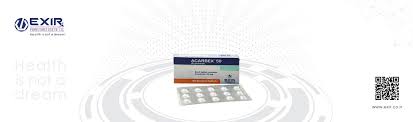 Scored tablets are marked with an indented line across the surface so that they can be broken in half when half a tablet is the dose required. Acarbex 50 Scored Tablet Acarbose 50 Mg Exir Pharmaceutical Company