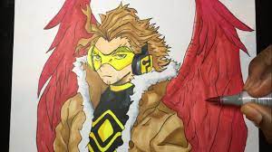 Apparently i am rusty at drawing guys. How To Draw Hawks My Hero Academia ãƒžã‚¤ ãƒ'ã‚¢ãƒ­ãƒ¼ ã‚¢ã‚«ãƒ‡ã‚£ãƒ¼ãƒŸãƒ¼ã‚¢ãƒ¼ Youtube