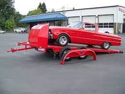 Roll Back Car Haulers Open Car Trailers Freeway Trailer Sales Car Trailer Trailer Diy Opening Car