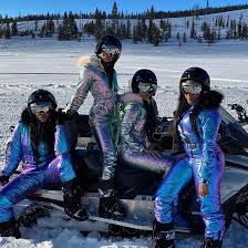 The Black Bachelorette On Instagram We Are Envious Camille Fire And Her Bridal Party Are Bringing The Heat In Vail F Girls Ski Trip Ski Girl Bring The Heat
