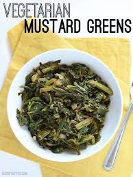Vegetarian Mustard Greens Budgetbytes Com Greens Recipe Greens Recipe Soul Food Greens Recipe Healthy