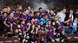 Kami meraih kemenangan, tetapi menyaksikan jika atletico juga mengalahkan valladolid. Barcelona Pastikan Gelar Juara Liga Spanyol 2018 2019 Okezone Bola