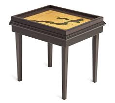 Walloon Lake 3d Wood Nautical Chart End Table 22 X 18