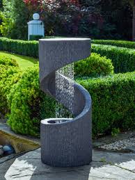Refresh yourself in the rain fountain's light cool breeze as you relax near this peaceful garden water wall. 9 Best Diy Modern Outdoor Fountain Ideas