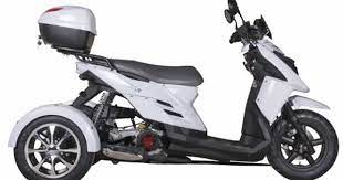 50cc 3 Wheel Trike Scooter Tri031 Automatic 4 Stroke Moped Trike Scooter Trike Scooter