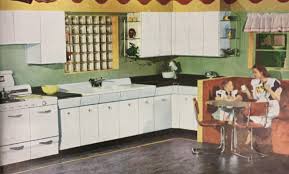 1940s  in the vintage kitchen: where