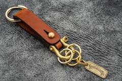 Handmade Leather Key Fob "California" | Galen Leather