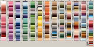 image result for dmc colour chart pdf anchor threads