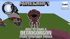 Demogorgon Stranger Things Pixel Art Minecraft Youtube Pixel art image converter (self.minecraftpixelart).