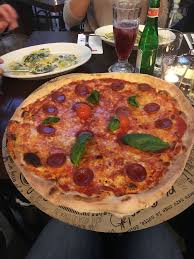 Dinner On Day 3 At L Osteria Food Dinner Pepperoni Pizza