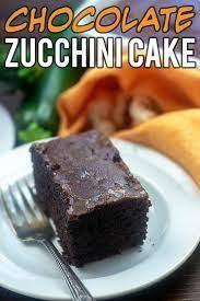 Chocolate Zucchini Cake The Perfect Way To Use Up All That Zucchini This Cake Is So Moist And Packe Chocolate Zucchini Cake Zucchini Cake Chocolate Zucchini