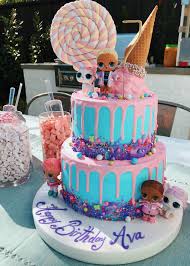 Lol surprise dolls banner tassel garland, baby dolls cake smatch ,cute dolls birthday party, lol dolls tulle birthday garland Lol Birthday Cake Funny Birthday Cakes Doll Birthday Cake 6th Birthday Cakes