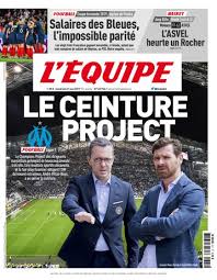 « freres d'ame » en une de l'equipe de ce jeudi 29 novembre. Le Journal L Equipe L Edition Du 21 Juin 2019 L Equipe