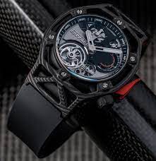 Buy hublot techframe ferrari watches, 100% authentic at discount prices. Hublot Techframe Ferrari Tourbillon Chronograph Watch Celebrating Ferrari S 70th Anniversary Ablogtowatch