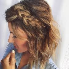 Messy Pulled Back Pixie Short Hair Styles Braids For Short Hair Short Wedding Hair