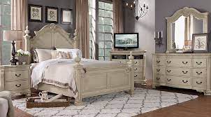 Cortinella Cream 7 Pc King Poster Bedroom Liberty Furniture Bedroom Furniture Sets Bedroom Set