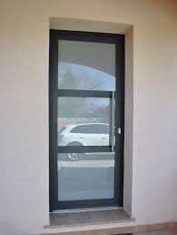 Porte d entrée vitrée aluminium. 10 Idees De Porte Aluminium Porte Aluminium Porte Entree Vitree Porte Vitree Exterieure