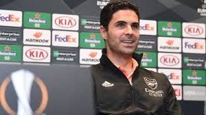 The official home of the uefa europa league on instagram 🙌 uefa.com/uefaeuropaleague. Arteta On Partey Rapid Vienna Europa League Press Conference News Arsenal Com