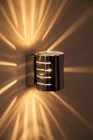 Ponte Wall Light Chrome 1 Light Source Wall Lights Modern Glass Lighting Home Lighting Design
