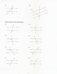 35 Worksheet On Parallel Lines And Transversals Geometry Answers Worksheet Resource Plans