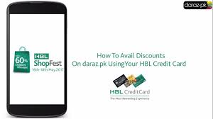 For this magazine there is no download available. How To Avail Discounts Using Your Hbl Creditcard On Daraz Youtube