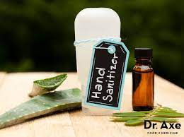Homemade Hand Sanitizer 3 Tbsp Aloe Vera Gel 1 Tbsp Filtered Water 5 Drops Teatree Essentialo Essential Oils Health Diy Essential Oils Living Essentials Oils
