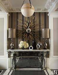 Monaco console table bronze resin, bronze eglomise and nickel inlay 1500 x. 25 Ways To Decorate A Console Table Architectural Digest