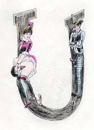 Here the letter ㄱ sounds like … Alphabet Pornographique Honesterotica