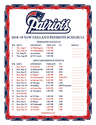Pin On Patriots Schedule