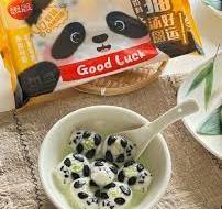 🐼 이걸 귀여워서 어떻게 먹어요 이 깜찍한 팬더 모양의 탕위안 ...