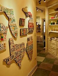 Vanity license plates are a popular way to make your car stand out from the crowd. Diy License Plate Wall Decor Novocom Top