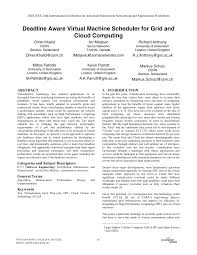 Aws is the marketing leader in cloud computing certifications. Pdf Deadline Aware Virtual Machine Scheduler For Grid And Cloud Computing