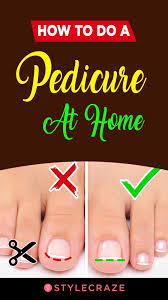 How To Do A Pedicure At Home Pedicure At Home Diy Pedicure Pedicure