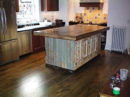 Surround your kitchen island with wood boards to match with the ceiling, the floor, and the door. 30 Ideas For Reclaimed Wood Kitchen Island Wood Kitchen Island Reclaimed Wood Kitchen Reclaimed Wood Kitchen Island