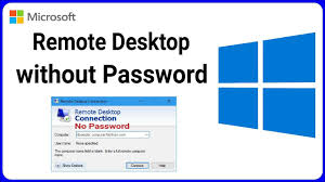 Blank passwords are a serious threat to computer security, and they should be forbidden through organizational policy and suitable technical measures. How To Remote Desktop Without Password Youtube