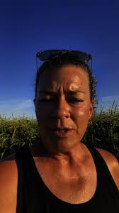 A couple of exciting things! The corn has grown so much over the last  couple weeks and today we noticed the tassel starting. It's one of the most  important factors for sweet