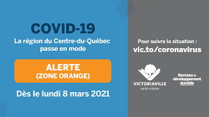 This situation has led public health to keep this sector in the red zone, until the situation improves. Victoriaville Passe En Zone Orange Des Lundi La Nouvelle Union Et L Avenir De L Erable