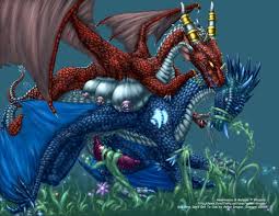 Wow blue dragon