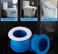 WC-Dichtung, geruchsresistent, wasserdicht, multifunktionale  Gummi-Toilettendichtung (blau) : Amazon.de: Baumarkt