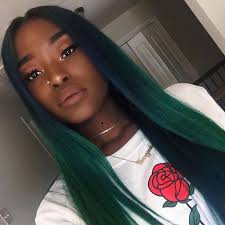 Gamaliel Gorgeous Hair Color Green Hair Dark Green Hair