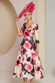 Pink Floral Mother Of The Bride Dress Bride Clothes Bride Dress Mother Of Groom Dresses