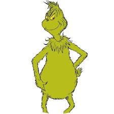 He's a grouchy green outcast who seeks to steal and destroy christmas for all the pain and misery it has caused him. The Grinch Seussville