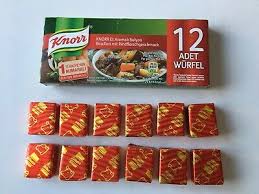 How much water do you use to make one cup of chicken broth with a bouillon cube? Knorr Beef Stock Cubes 12 Cubes Per Pack Produced In Turkey Free Uk Post 8690637723506 Ebay