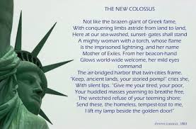 The Statue Of Liberty S 125th Birthday Celebration The New Colossus Statue Of Liberty Quote Statue Of Liberty Meaning
