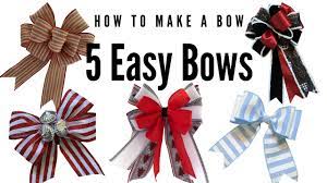 3.7 out of 5 stars. How To Make A Bow Christmas Bow Making Easy Bows 5 Easy Bow Tutorials Bow Making 101 Youtube