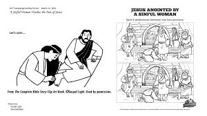 Jesus washing the disciples feet coloring page free printable in. A Sinful Woman Washes The Feet Of Jesus Gcf Pampanga