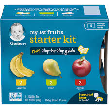 My 1st Fruits Starter Kit The Gerber Store