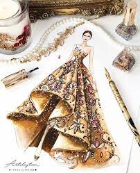 Pin On Fashion Artist Drawings